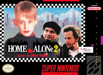 Home Alone 2 - Lost in New York (USA) box cover front